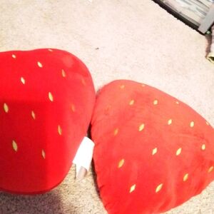 Strawberry pillows